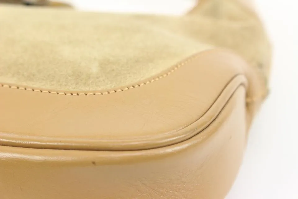 Gucci Beige Jackie-O Hobo Bag 85g323s