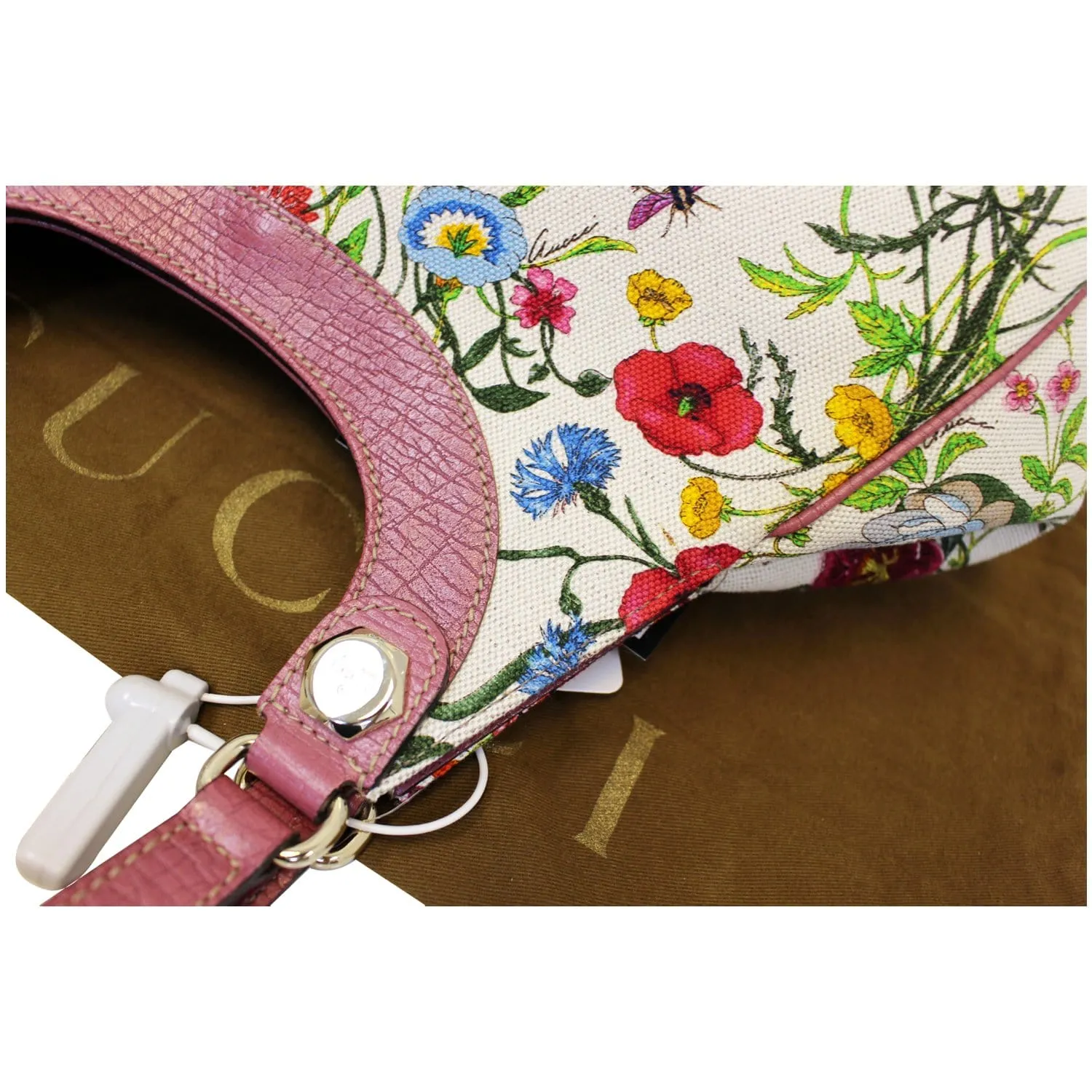 GUCCI Flora Charmy Hobo Bag