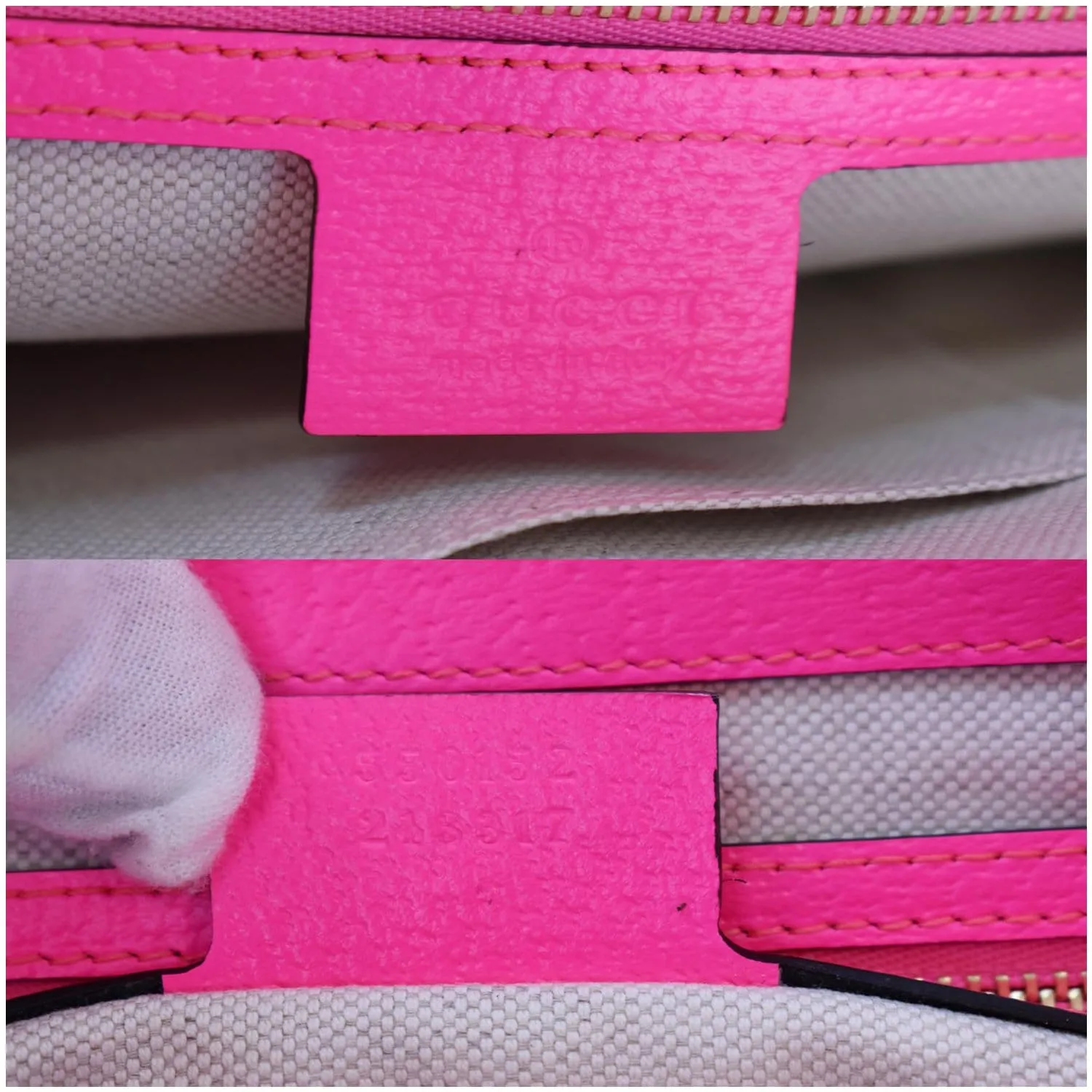 GUCCI Flora Jackie Medium Canvas Hobo Bag Pink 550152