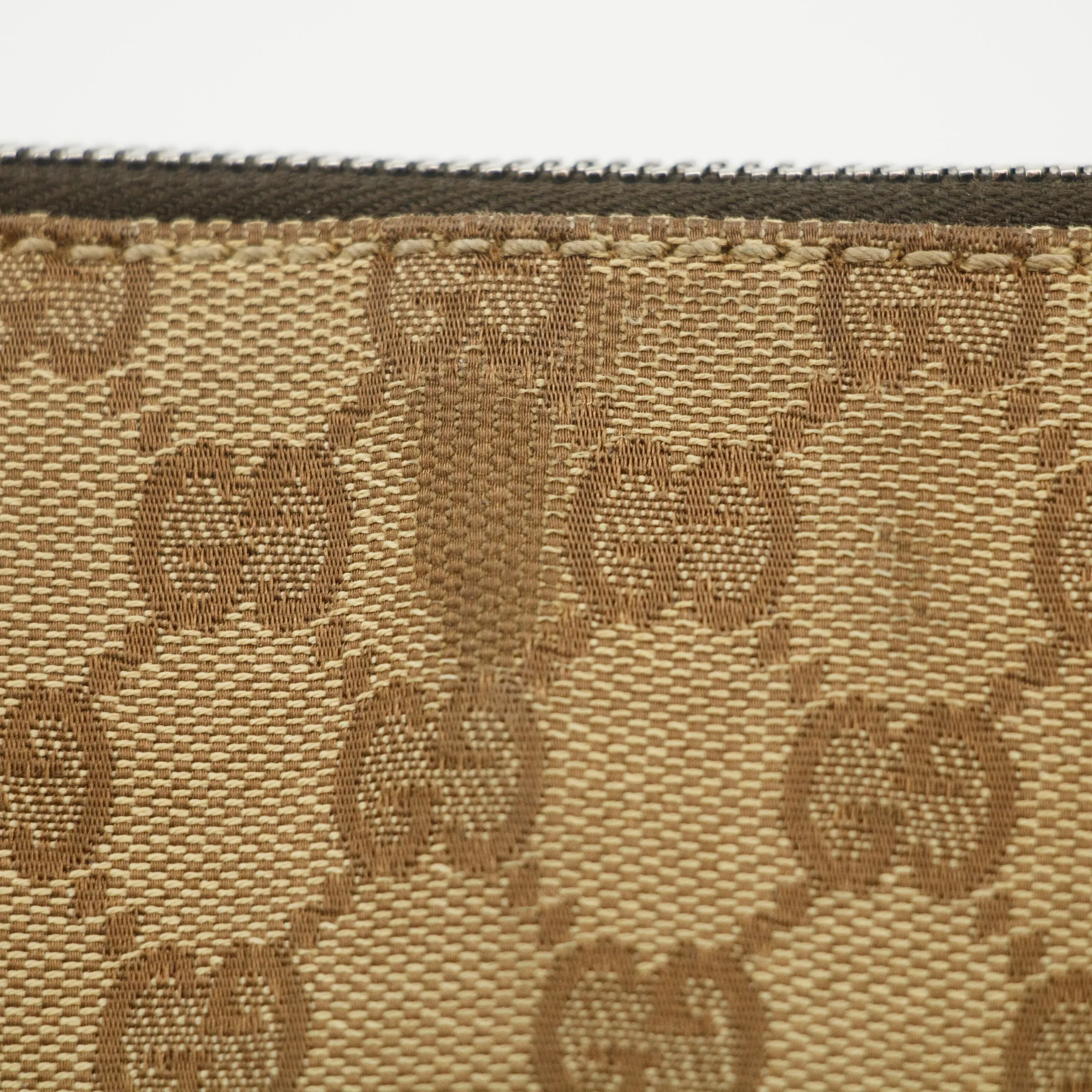 Gucci GG Canvas Logo Brown Crossbody Bag #3196