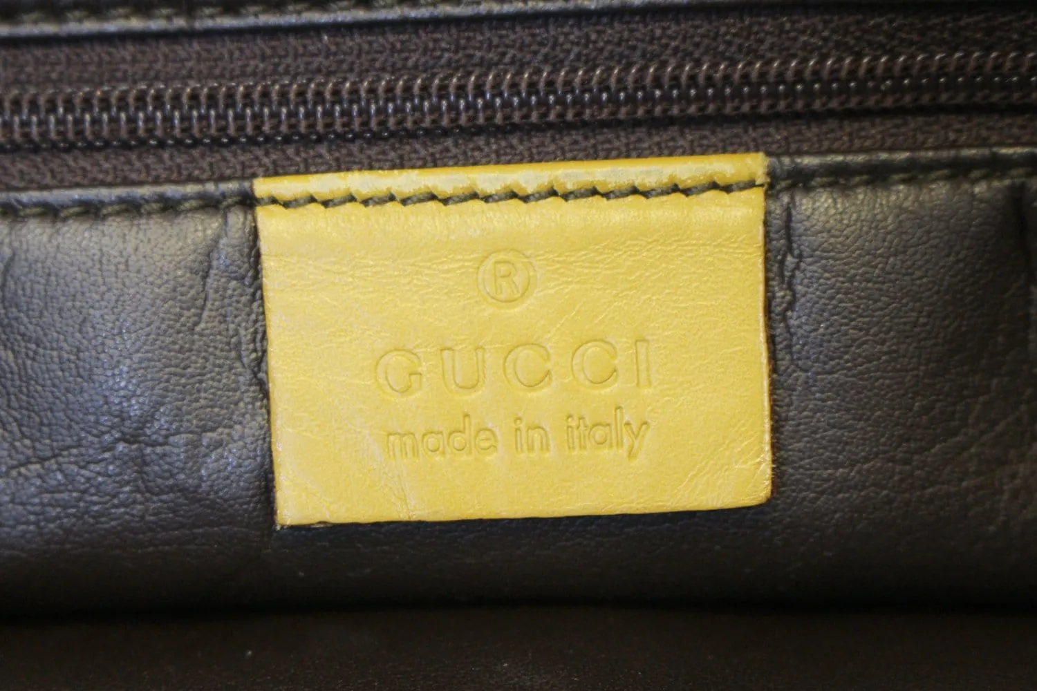 GUCCI GG Canvas/Leather Jackie Shoulder Hobo Bag