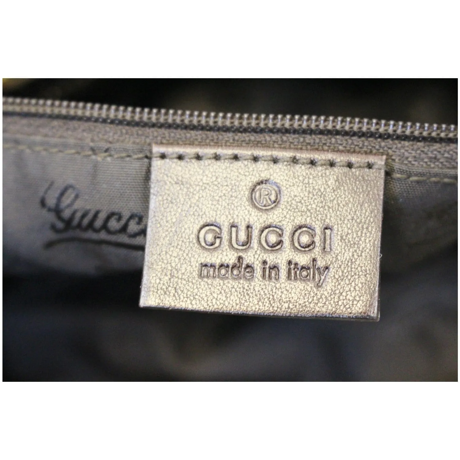 GUCCI GG Crystal Duchessa Hobo Bag Beige