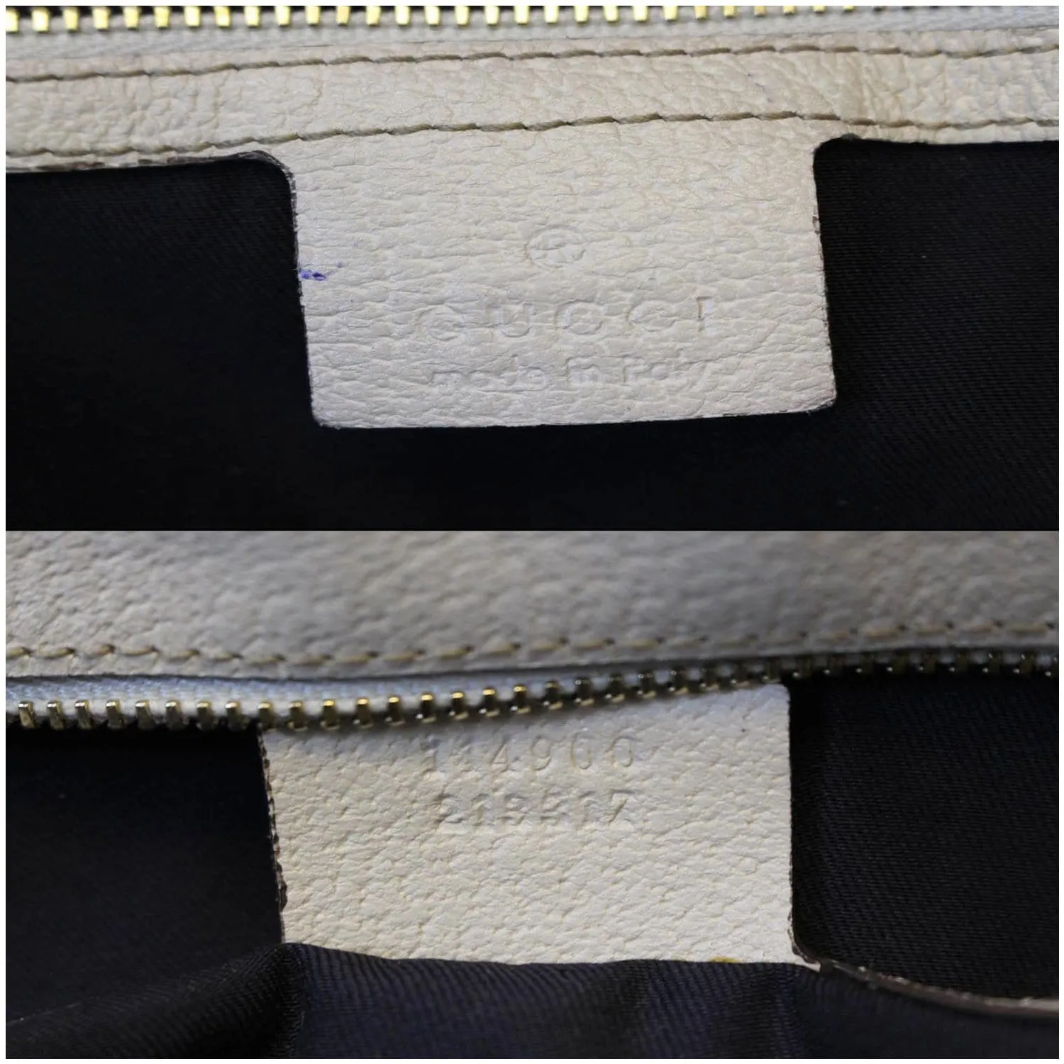 GUCCI Horsebit GG Canvas Large Hobo Bag Blue/White 114900