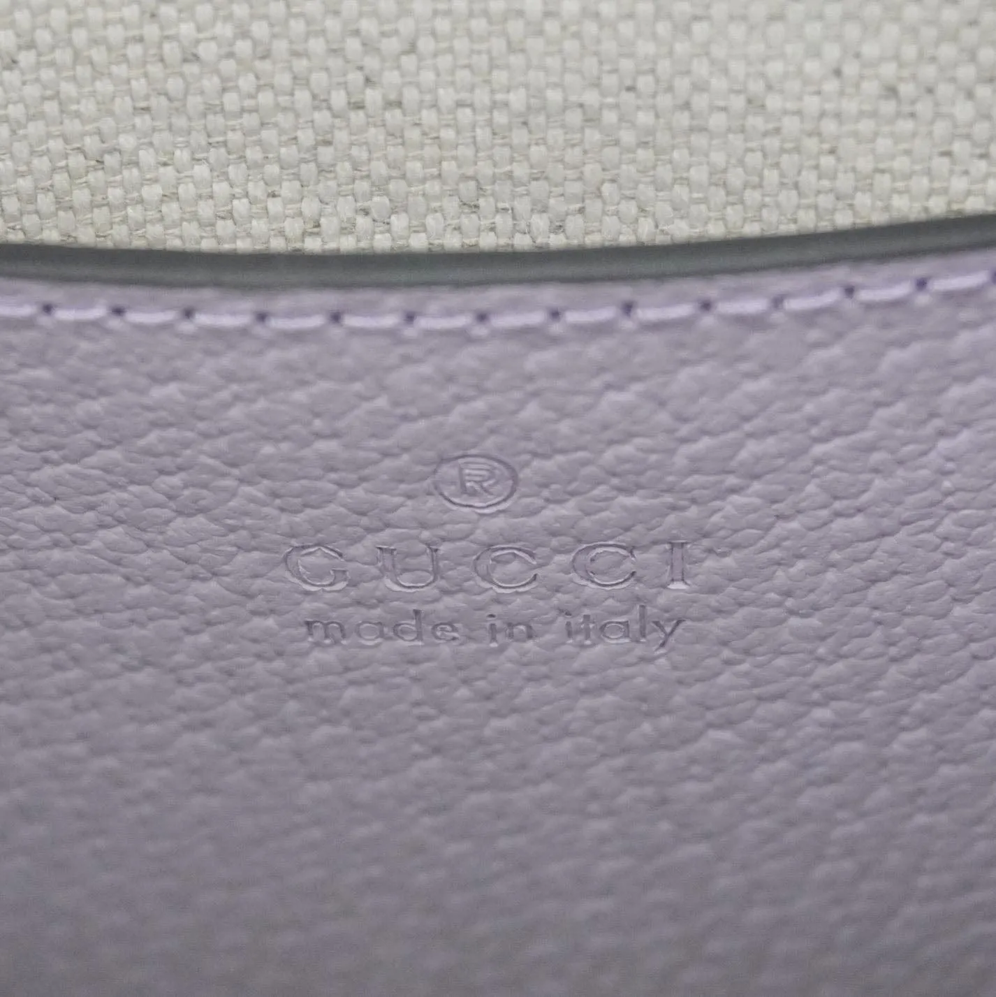 GUCCI Jumbo GG Canvas Mini Tote Bag Purple  671623