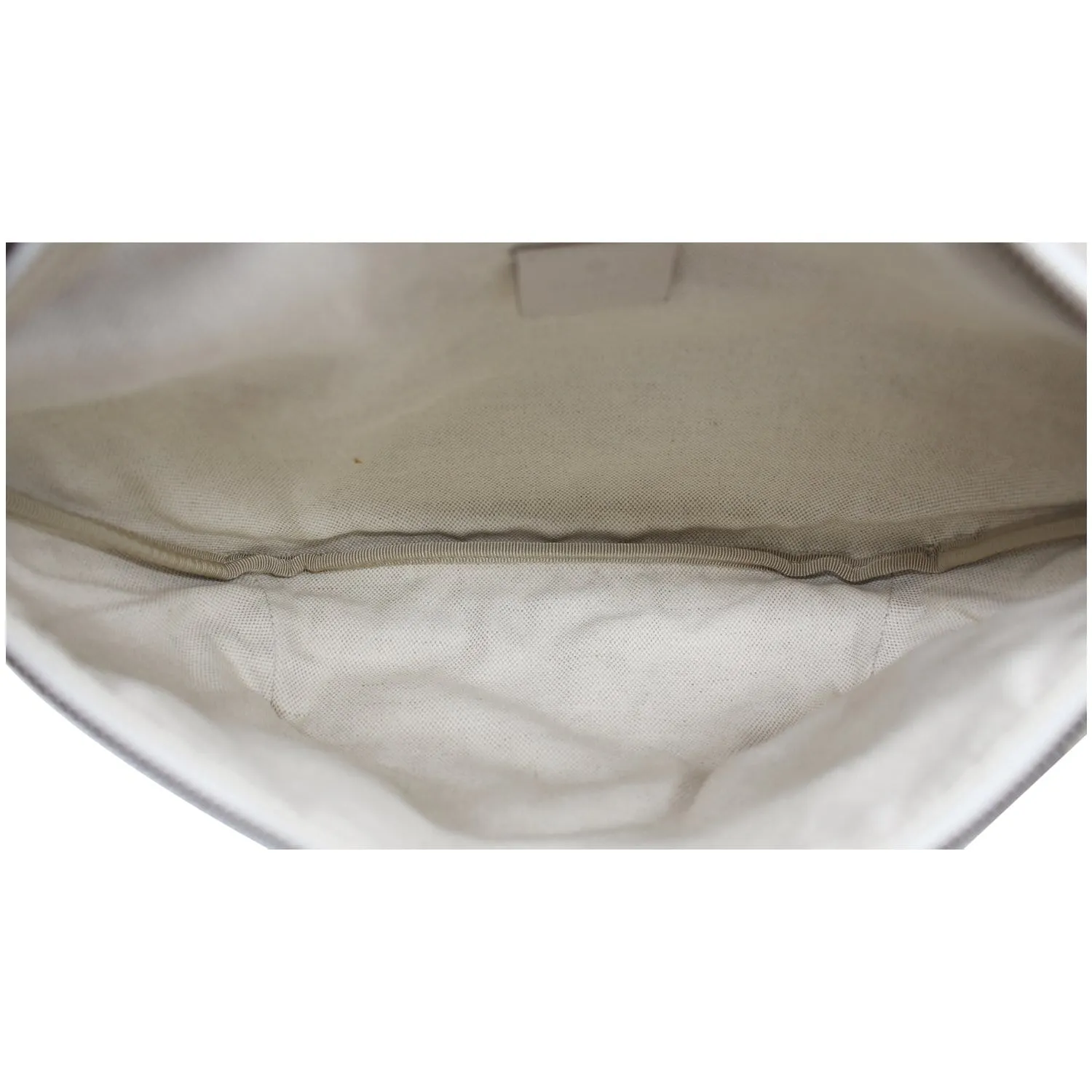 GUCCI Print Medium Leather Waist Belt Bag White 530412