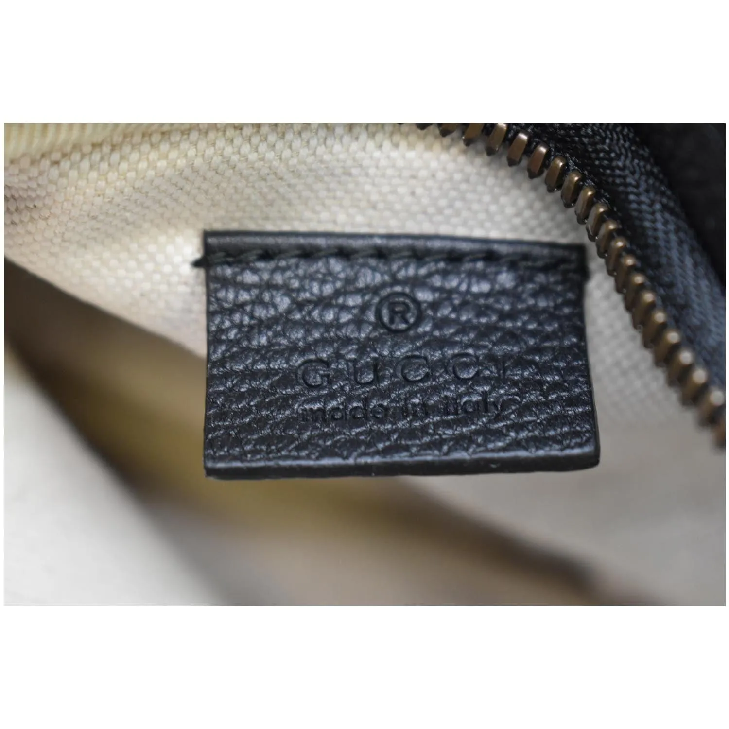 GUCCI Print Small Leather Belt Small Waist Bum Bag Black 527792 - 10% OFF