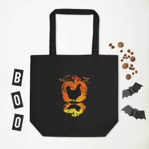 Halloween Hen Trick or Treat Eco Tote Bag