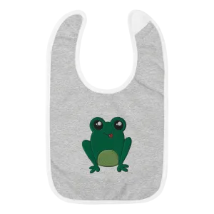 Happy Frog Baby Bib