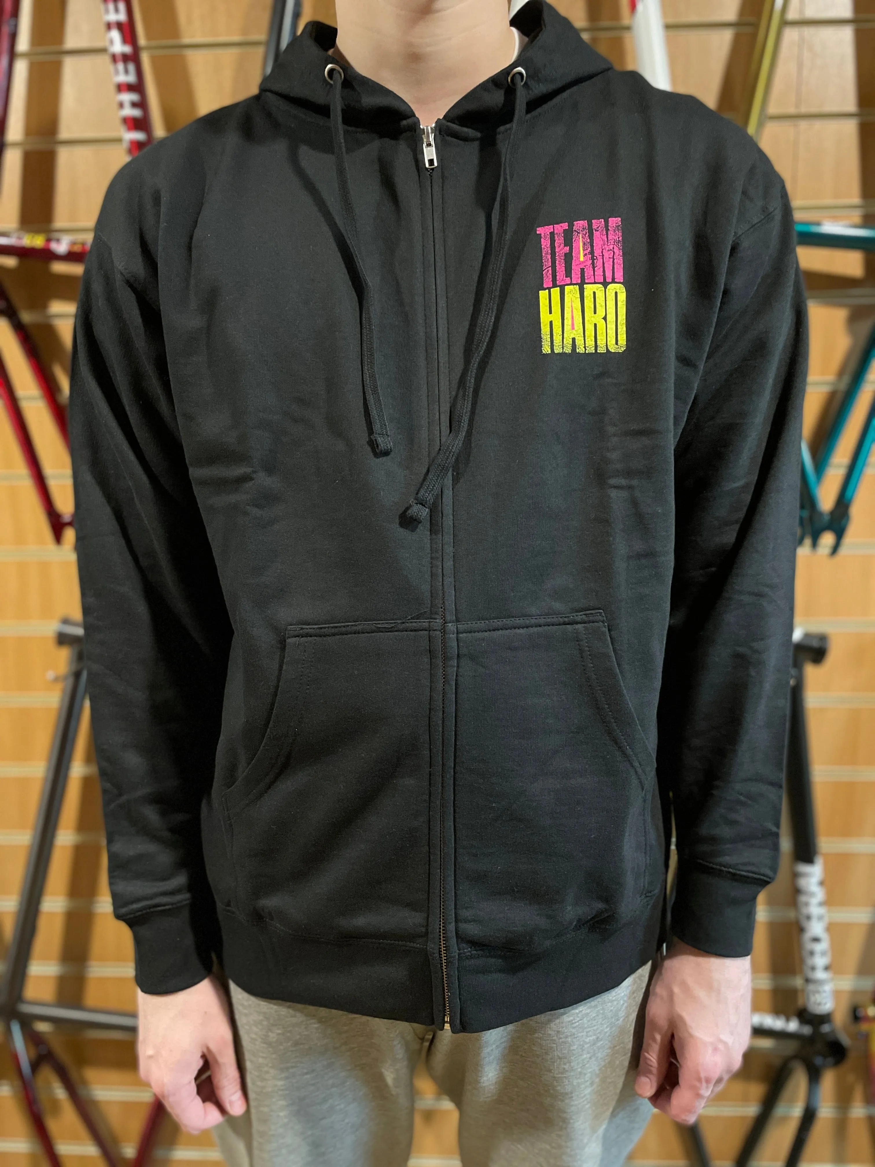 Haro Team Haro Zip Hoody Black
