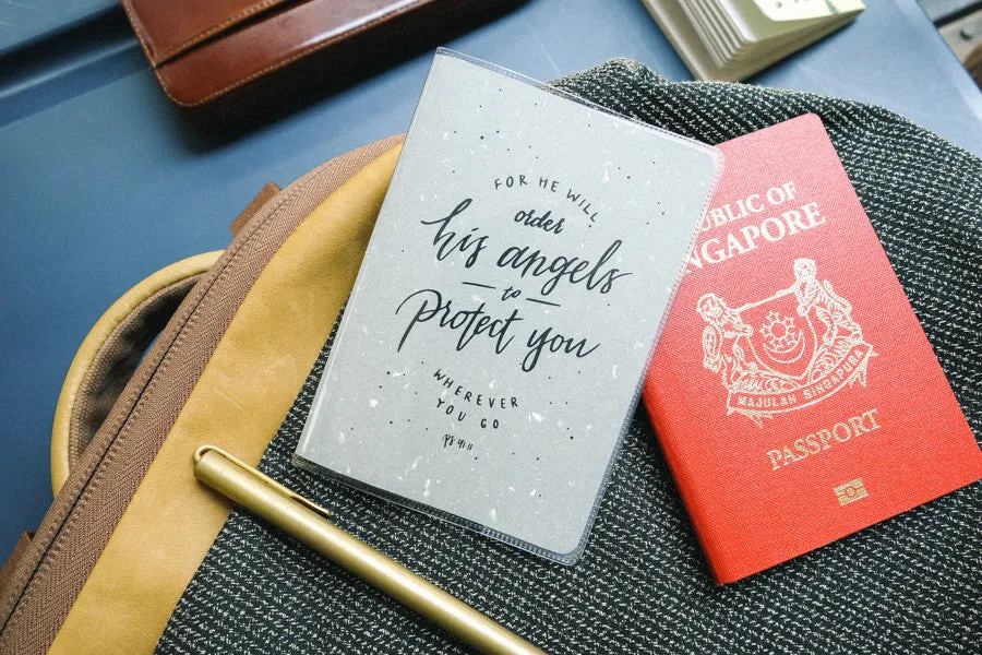 Have a safe and blessed journey {Passport Cover}