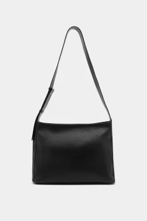 Hazel Leather Bag - Black