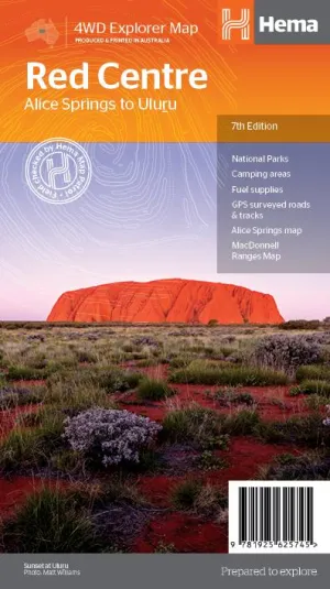 HEMA MAP - Red Centre