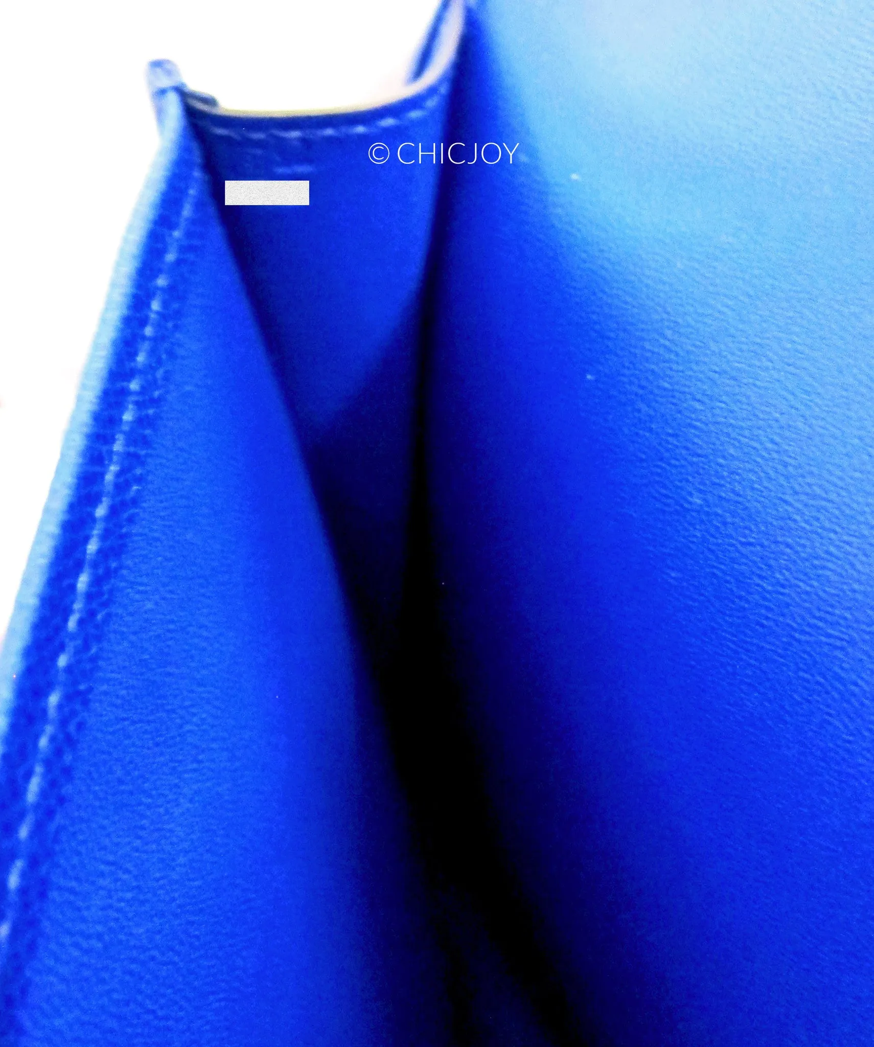 Hermes Blue Electric Epsom Jige Elan