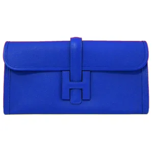 Hermes Blue Electric Epsom Jige Elan