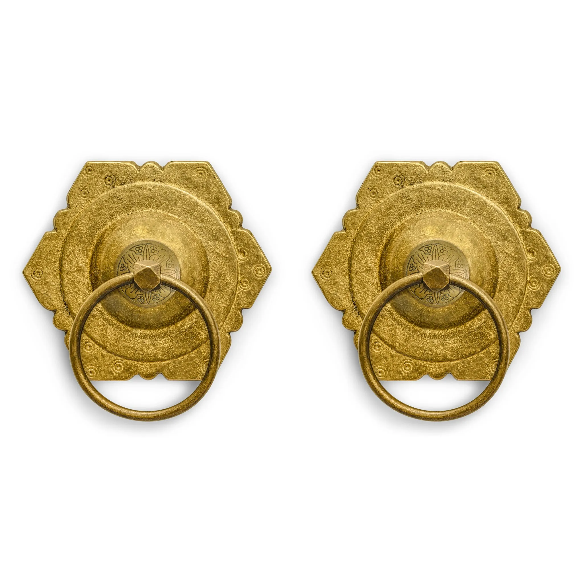 Hexagon Pulls 5.3" - Set of 2