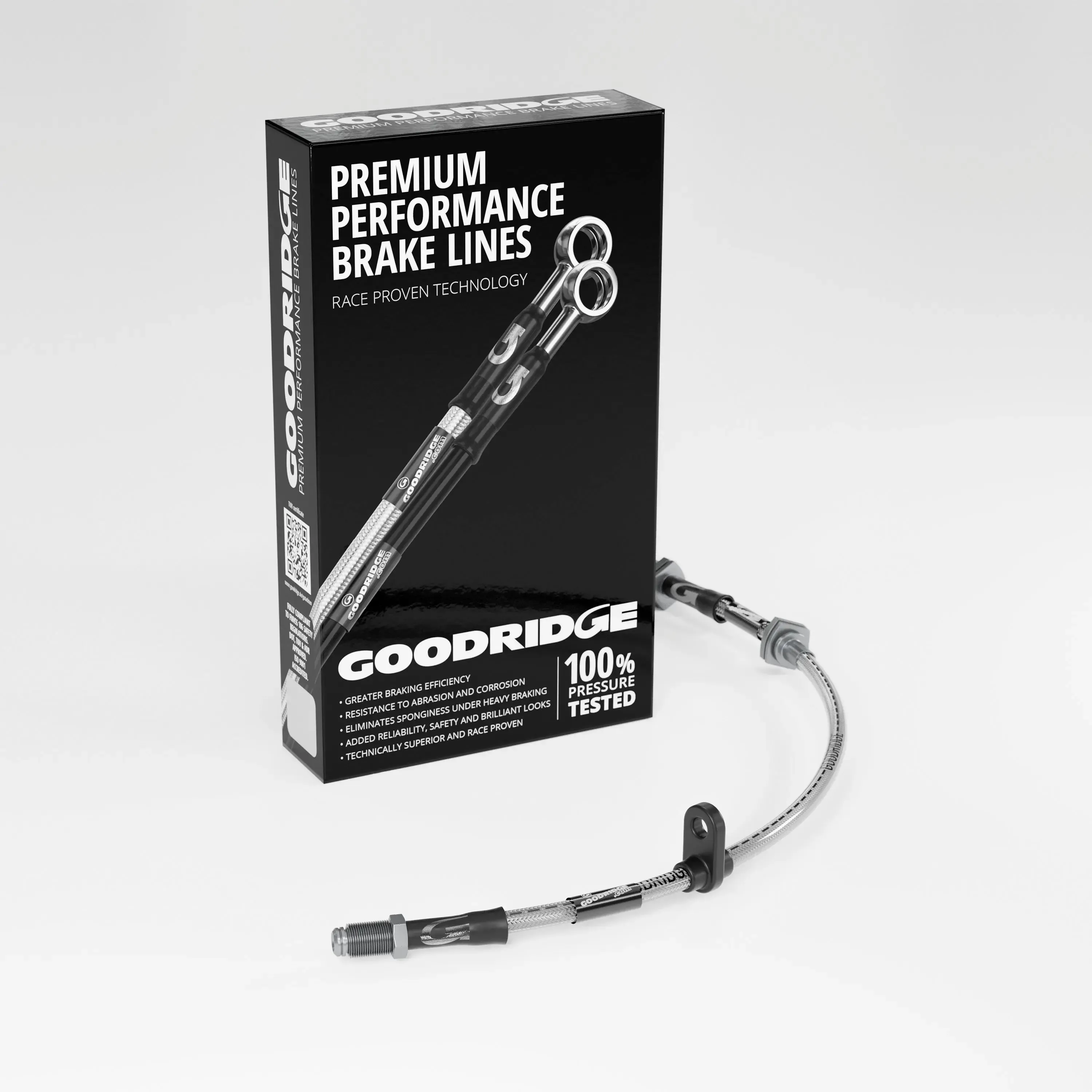 HIGH PERFORMANCE BRAIDED STAINLESS STEEL CLUTCH HOSE KIT FOR LAMBORGHINI DIABLO & COUNTACH