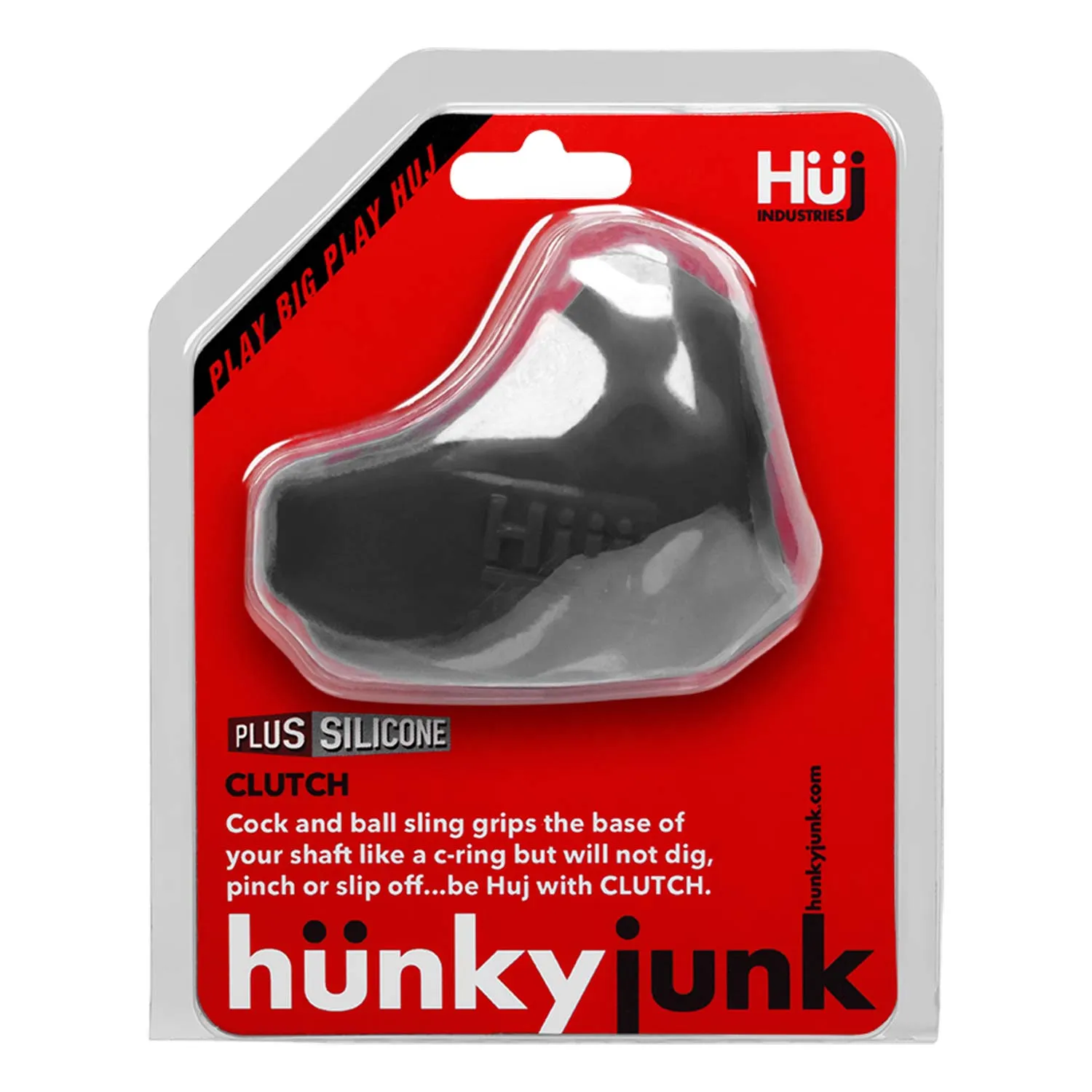 Hünkyjunk - Clutch Cock & Ball Sling - Black Tar