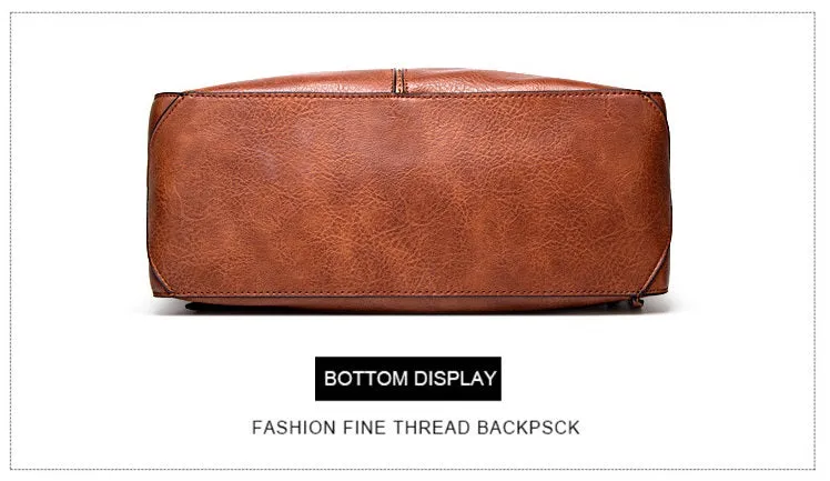 Hobo Leather Bags for Women【Brown/BLack/Grey Color】
