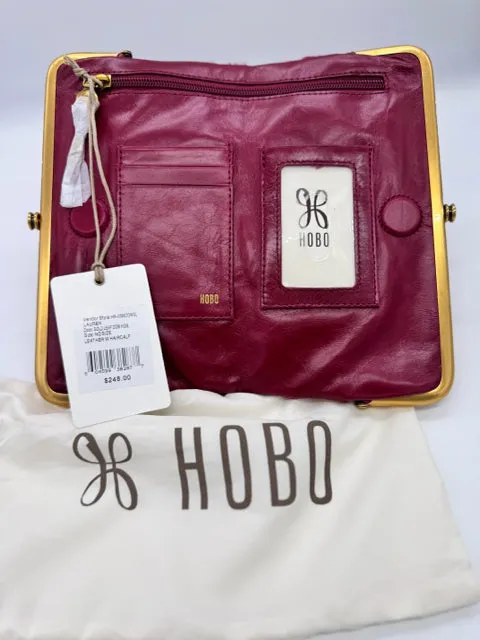 Hobo red and gold Handbag
