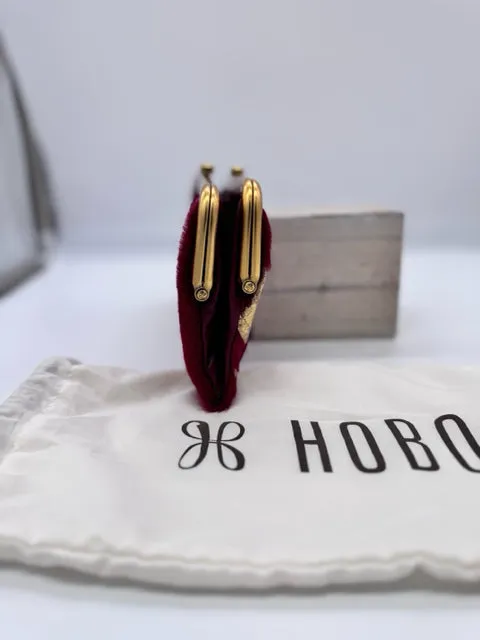 Hobo red and gold Handbag