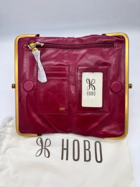 Hobo red and gold Handbag