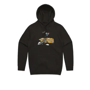 HOODIE BLACK - BUS LARRY X UNDZ