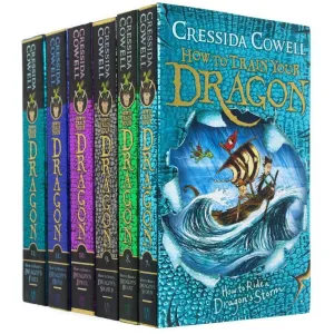 How to Train Your Dragon 6 Books Collection Set Book 7 to12  By Cressida Cowell NEW