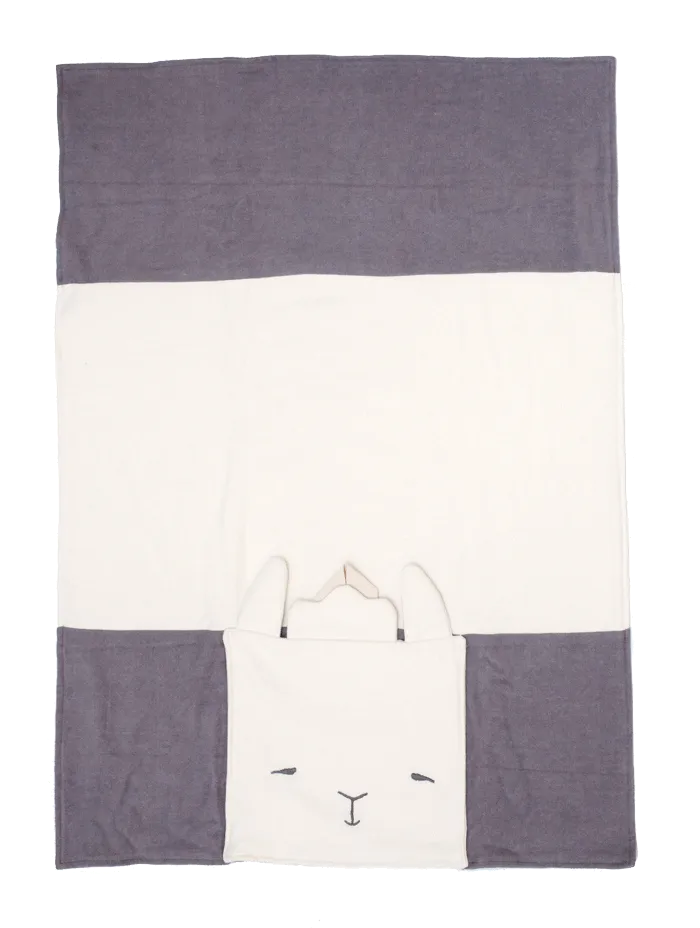 Inca the Alpaca Nomad Travel Blanket