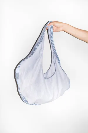 Innes Tote in Blue   Multi Stripe