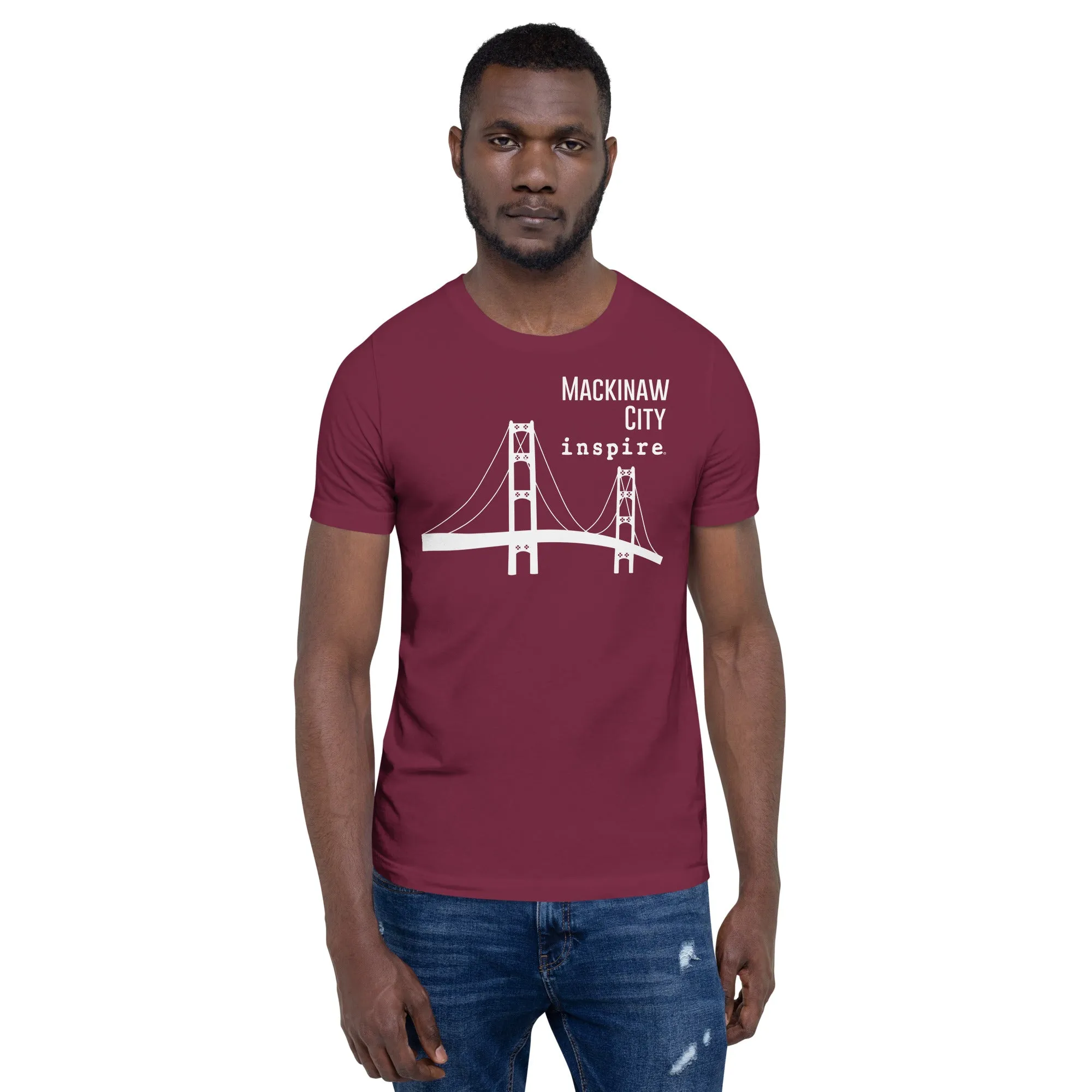 inspire Mackinaw City Unisex t-shirt