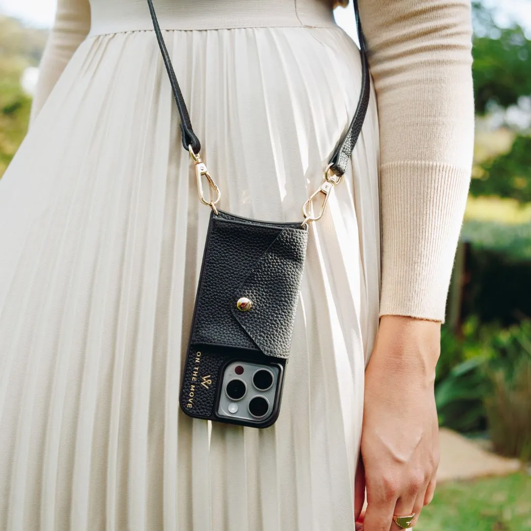 iPhone Premium Leather cover, Strap & Purse