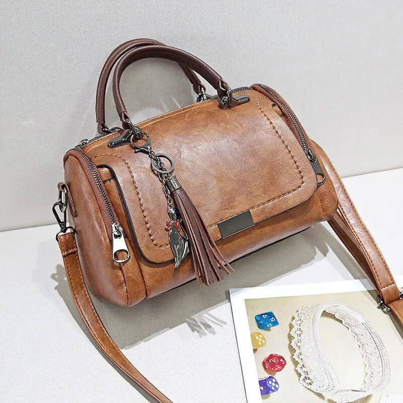 Irena | Premium Leather Shoulder Bag
