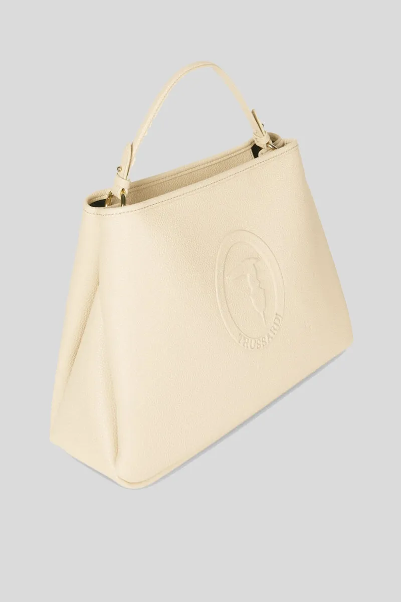 Iris Hobo Stampa Cervo - Ecru