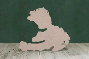 Isle of Mull - wooden craft blank - 3mm MDF
