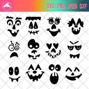 Jack-O-Lantern cut files