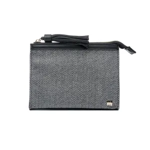 JE T'AIME (BLACK) EN ROUTE COSMETIC CLUTCH