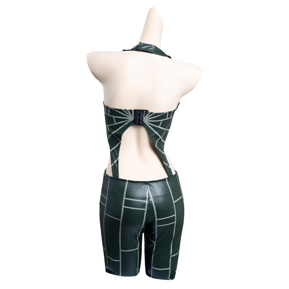 JoJo‘s Bizarre Adventure Jolyne Cujoh Cosplay Costume Outfits Halloween Carnival Suit