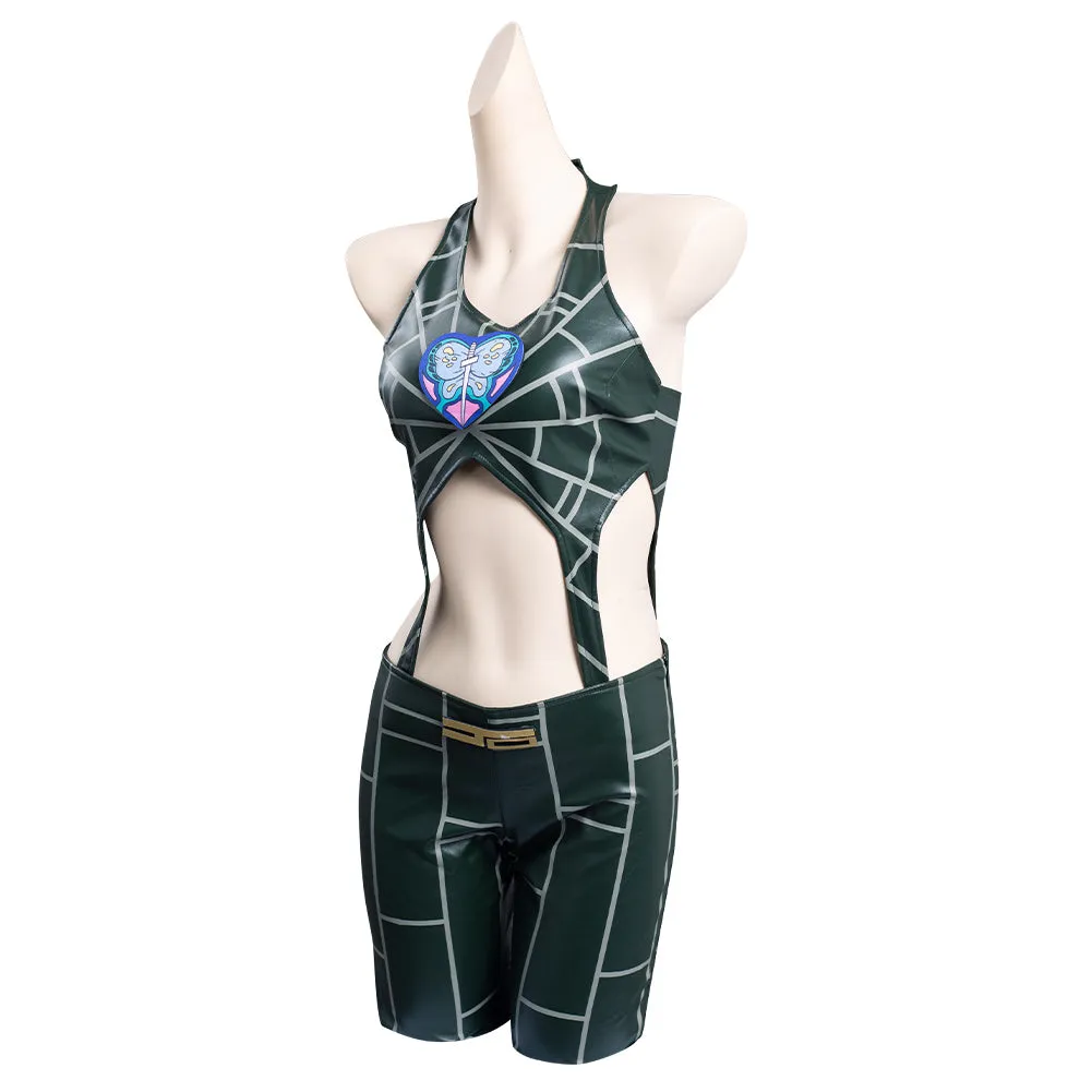 JoJo‘s Bizarre Adventure Jolyne Cujoh Cosplay Costume Outfits Halloween Carnival Suit