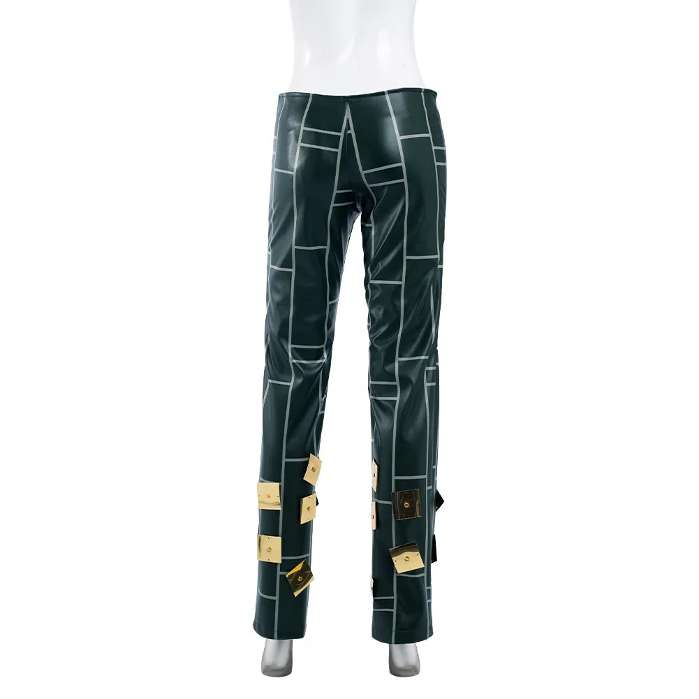 JoJo‘s Bizarre Adventure Jolyne Cujoh Cosplay Costume Outfits Halloween Carnival Suit
