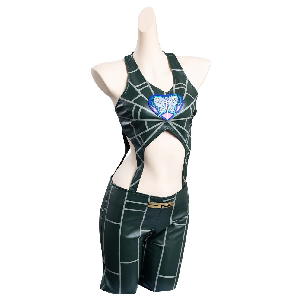 JoJo‘s Bizarre Adventure Jolyne Cujoh Cosplay Costume Outfits Halloween Carnival Suit