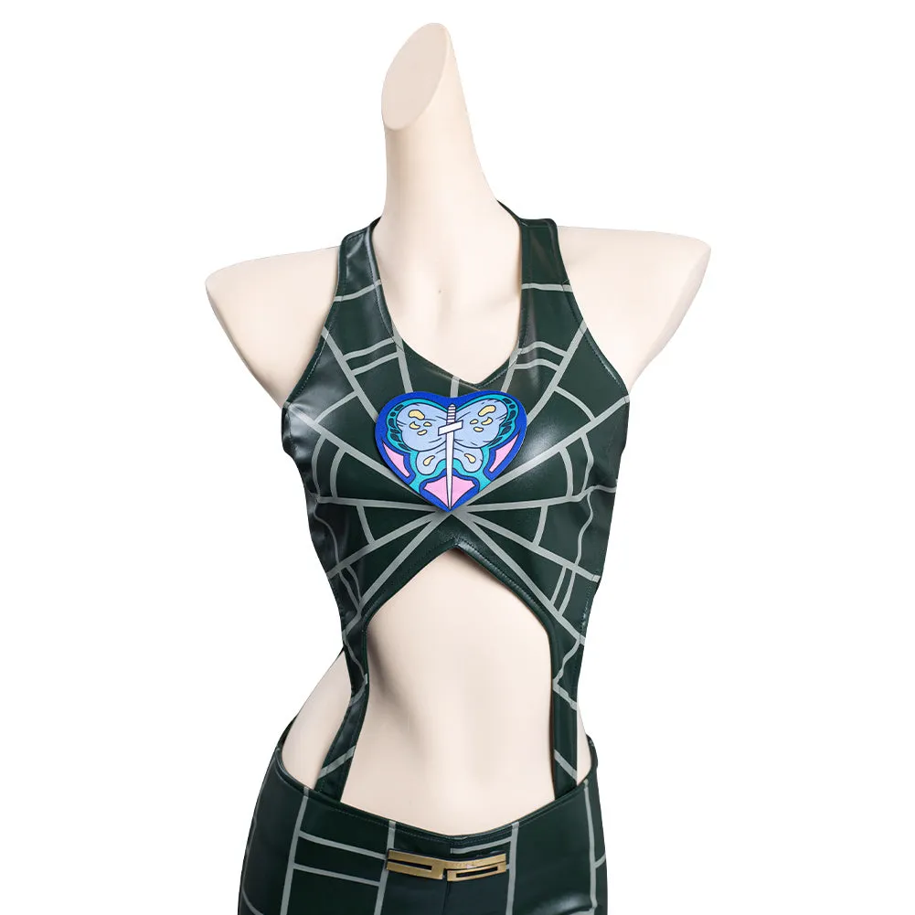 JoJo‘s Bizarre Adventure Jolyne Cujoh Cosplay Costume Outfits Halloween Carnival Suit