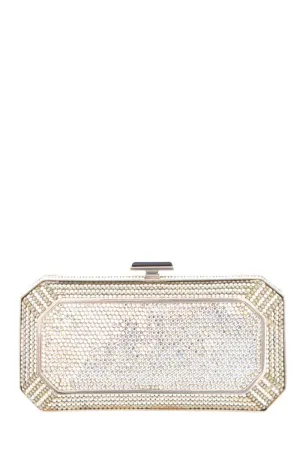 Judith Leiber Silver Crystal Clutch
