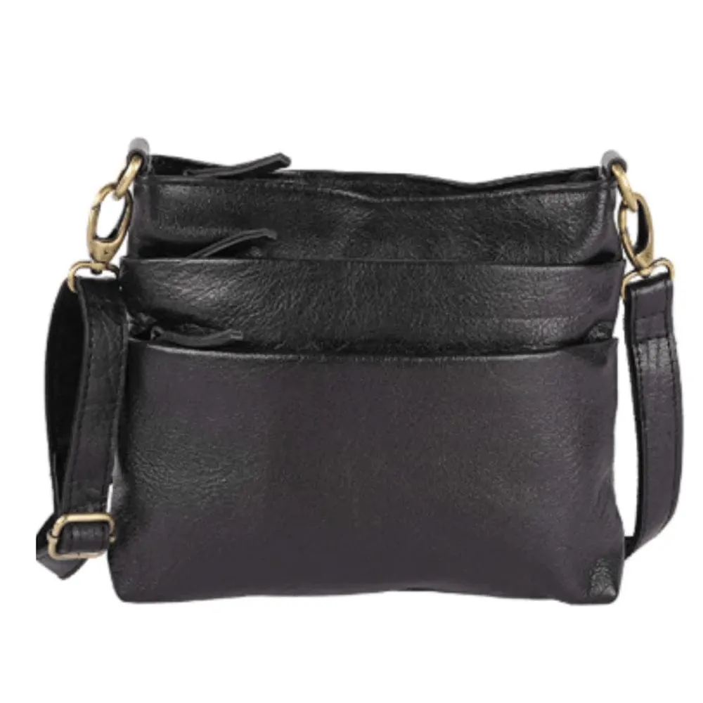 Julia Buffalo Leather Crossbody