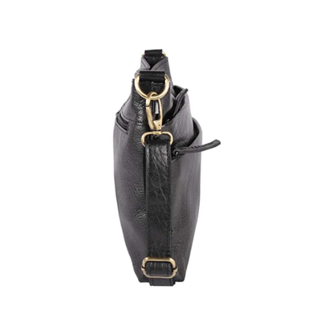 Julia Buffalo Leather Crossbody