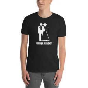Just Married T Shirt Newly Married T Shirt Black Under New Management T Shirt For Men