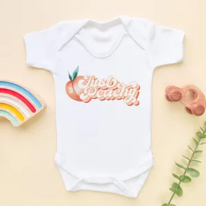 Just Peachy Baby Bodysuit