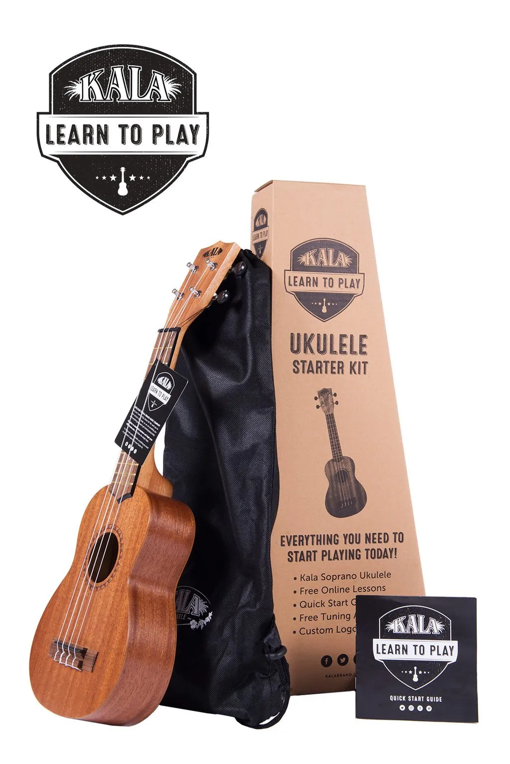 Kala Learn To Play KALA-LTP-S Ukulele Starter Kit