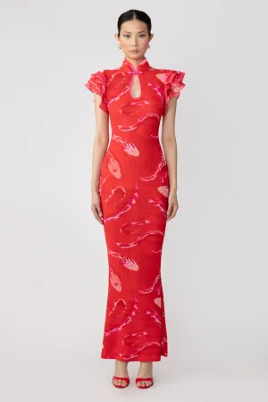 Keilani Mesh Dress by Sau Lee - RENTAL