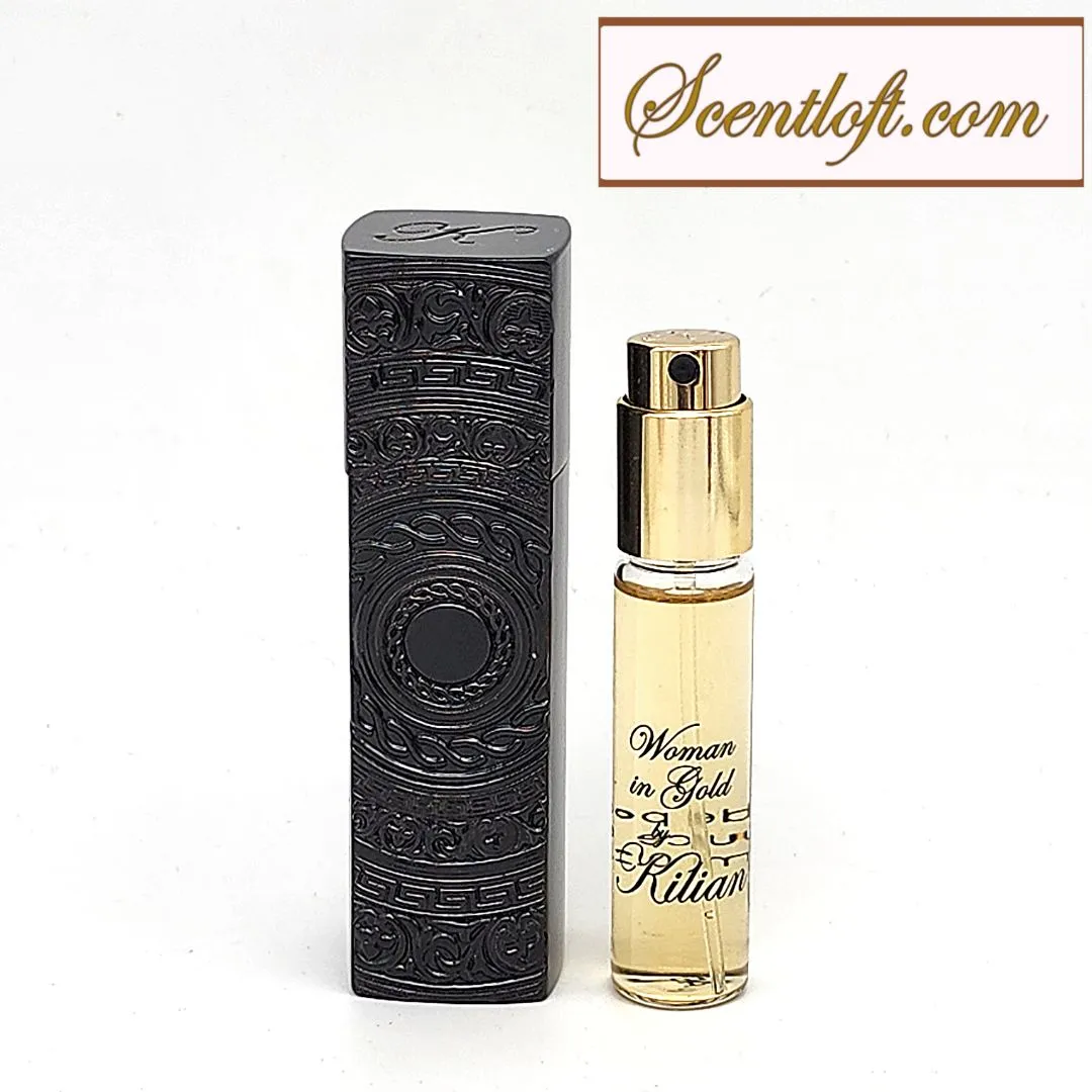 KILIAN Woman In Gold EDP 7.5ml Travel Atomizer   Case