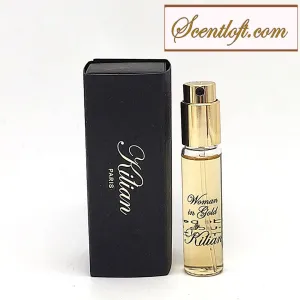 KILIAN Woman In Gold EDP 7.5ml Travel Atomizer   Case